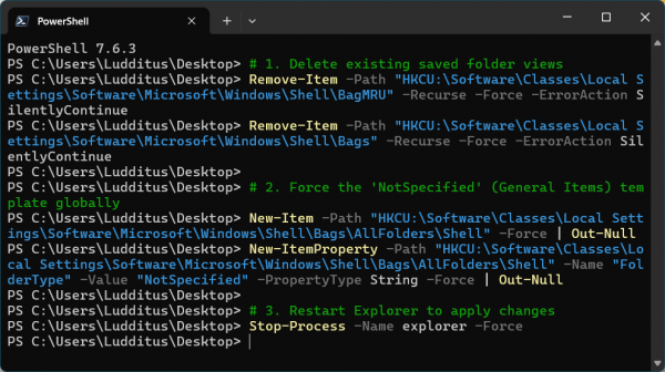 File Explorer: less annoying sans Automatic Folder Type Discovery Post